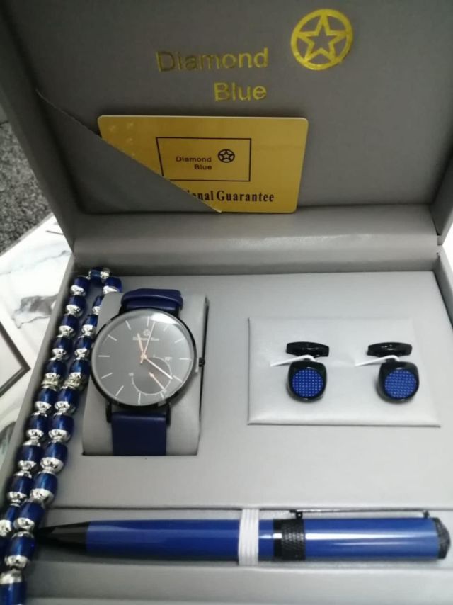 طقم ساعة رجالية