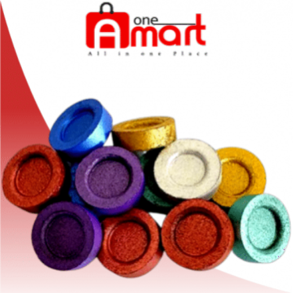 فحم الشعلة ملون